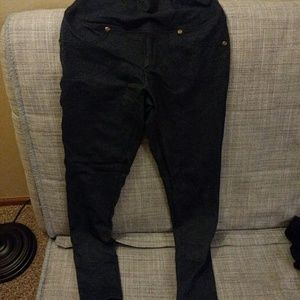 Ruby ribbon jeggings